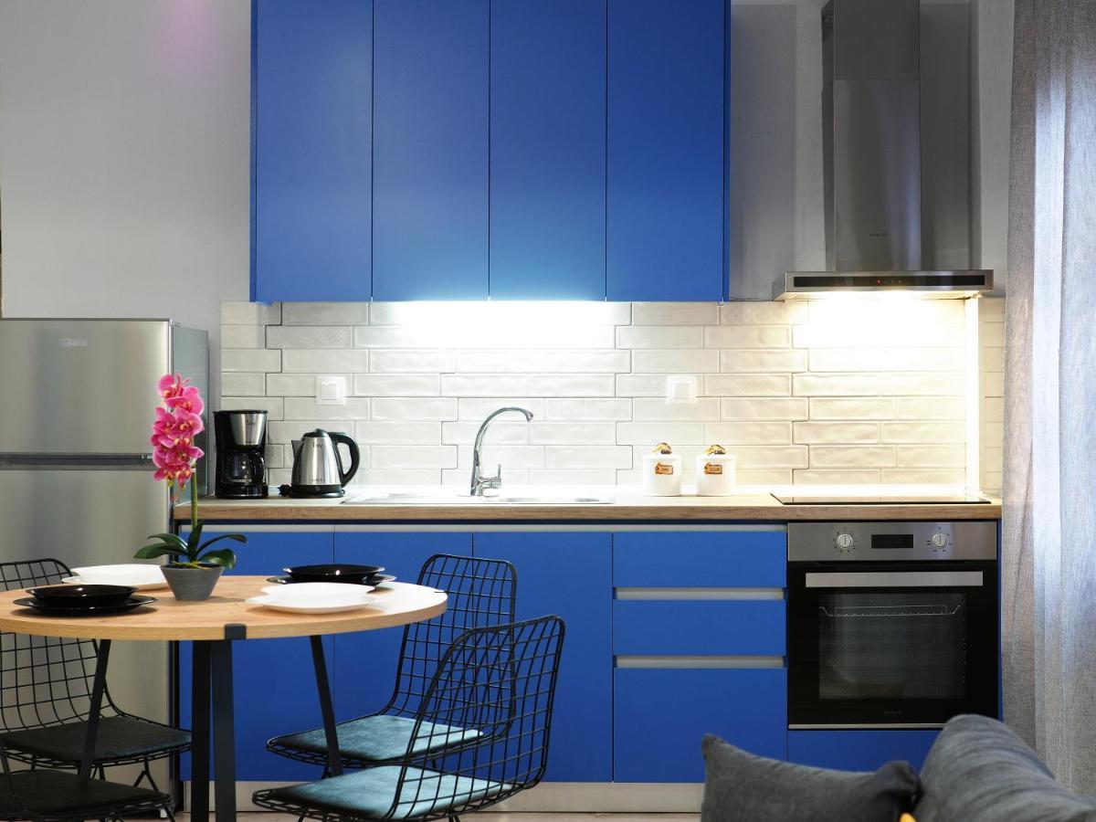 Indigo Apartment, Néa Mihanióna Kültér fotó