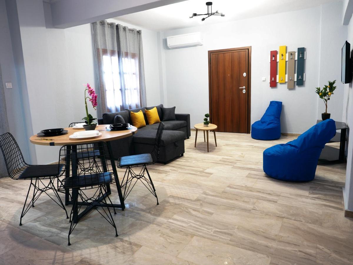 Indigo Apartment, Néa Mihanióna Kültér fotó